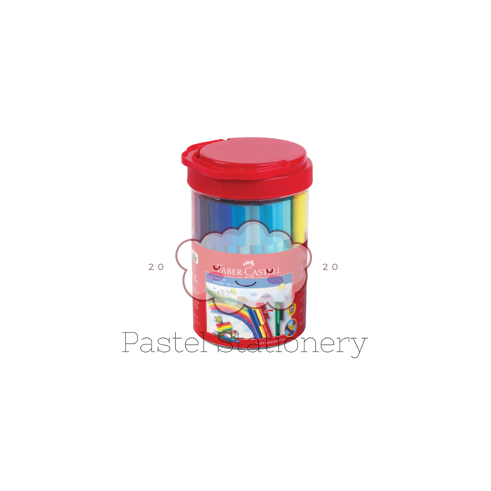 

Connector Pen Marker 50 Colors Faber-Castell - Spidol Warna Set Isi 50