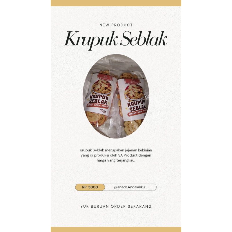 

Krupuk Seblak