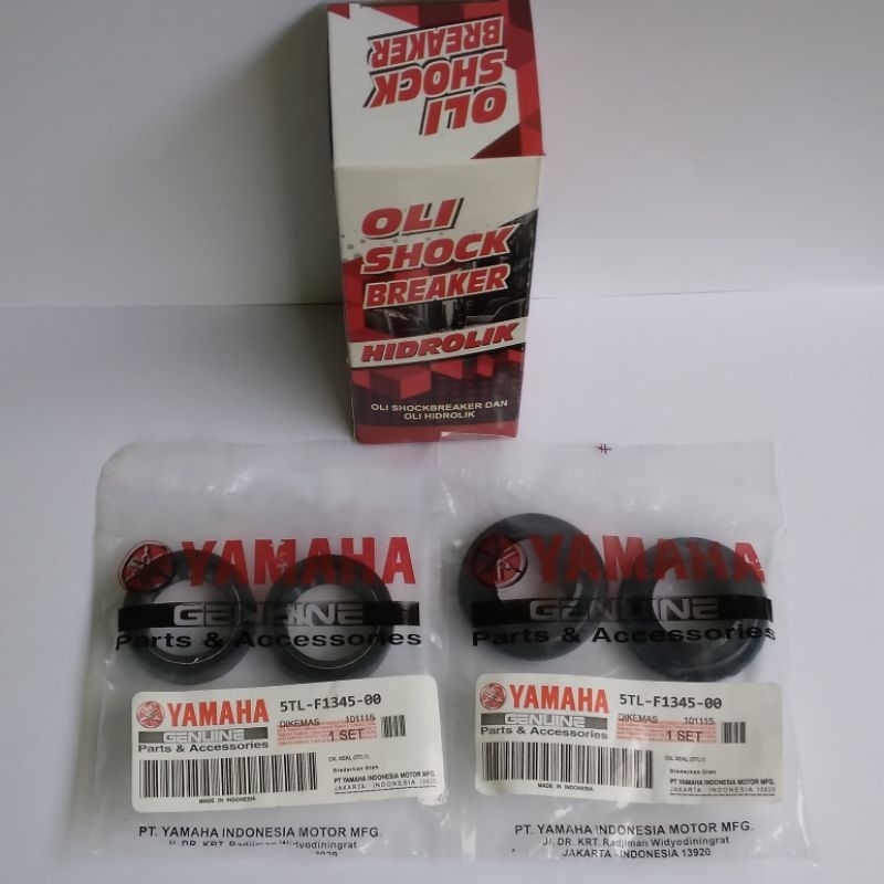 Seal Shock Depan Dan Oli Shock HONDA BEAT KARBU