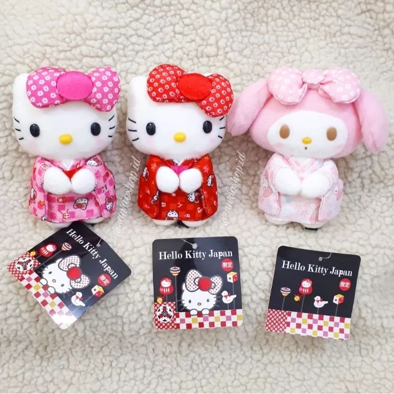 Mascot Holder Kimono Series ~ Hello Kitty | My Melody