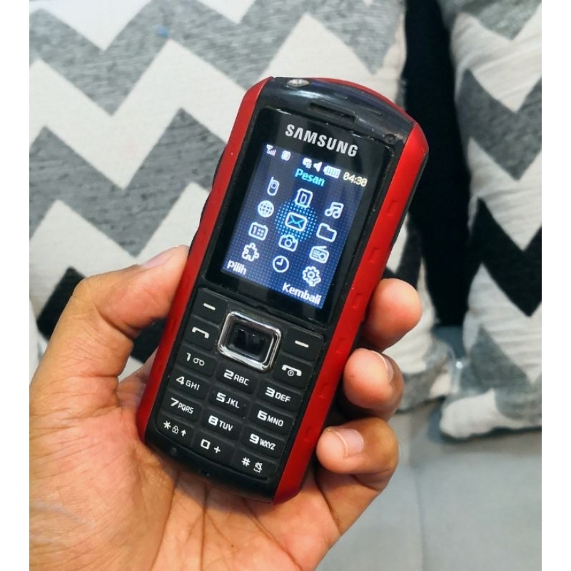 Hp jadul Samsung B2100 Xcover samsung badak original  hp outdor batre awet normal hp langka