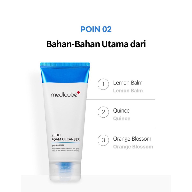 Medicube Zero Foam Cleanser 120g