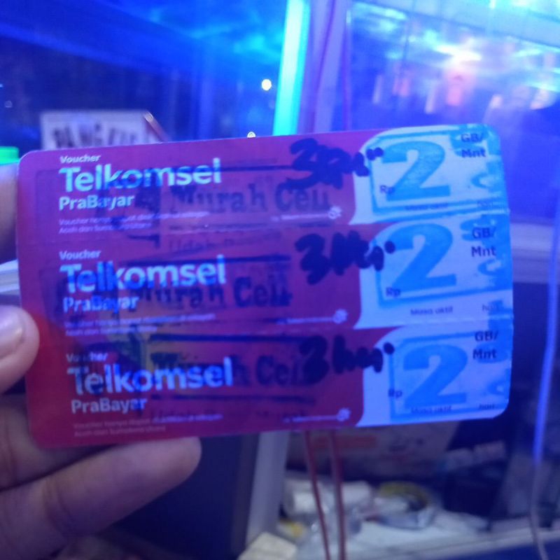 Voucher Telkomsel 2gb 3hari SUMBAGUT dan Aceh