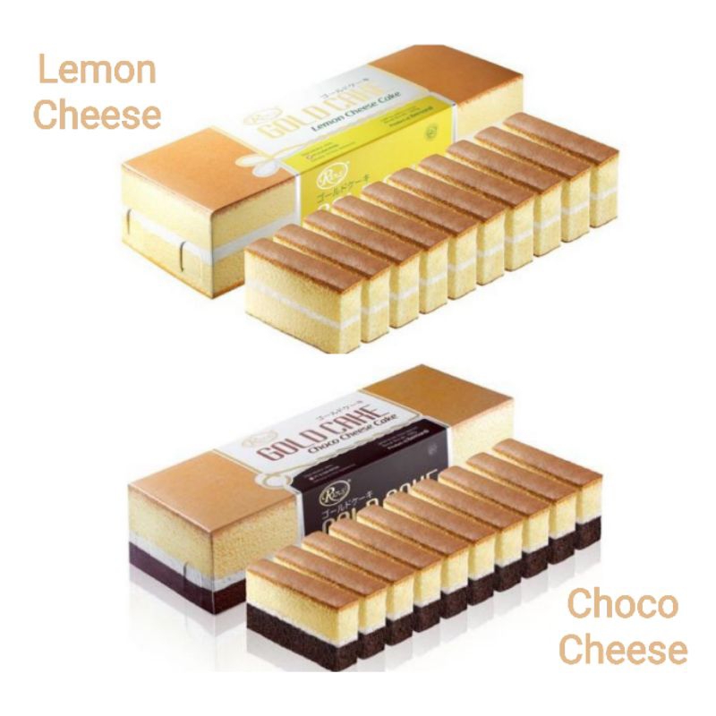 

gold cake mini rious bernardi choco cheese / lemon cheese 200gr