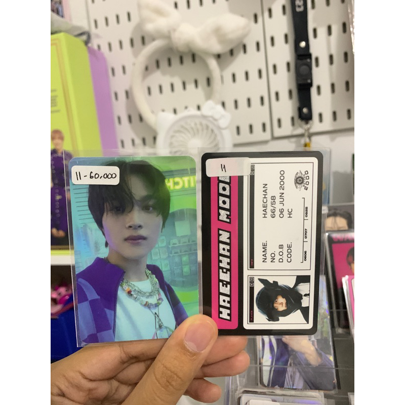 Photocard Haechan Glitch Mode + Haechan Mode