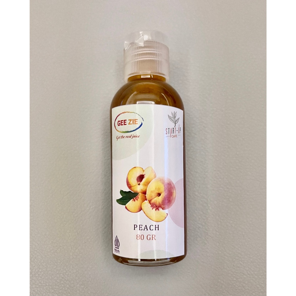 

Gee Zie Peach Tester Repack( 80 GR ) Sirup & Konsentrat