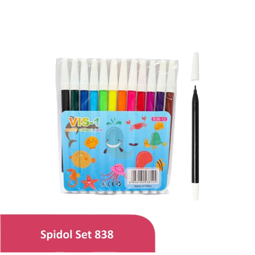 

Spidol Vis1 set 12w