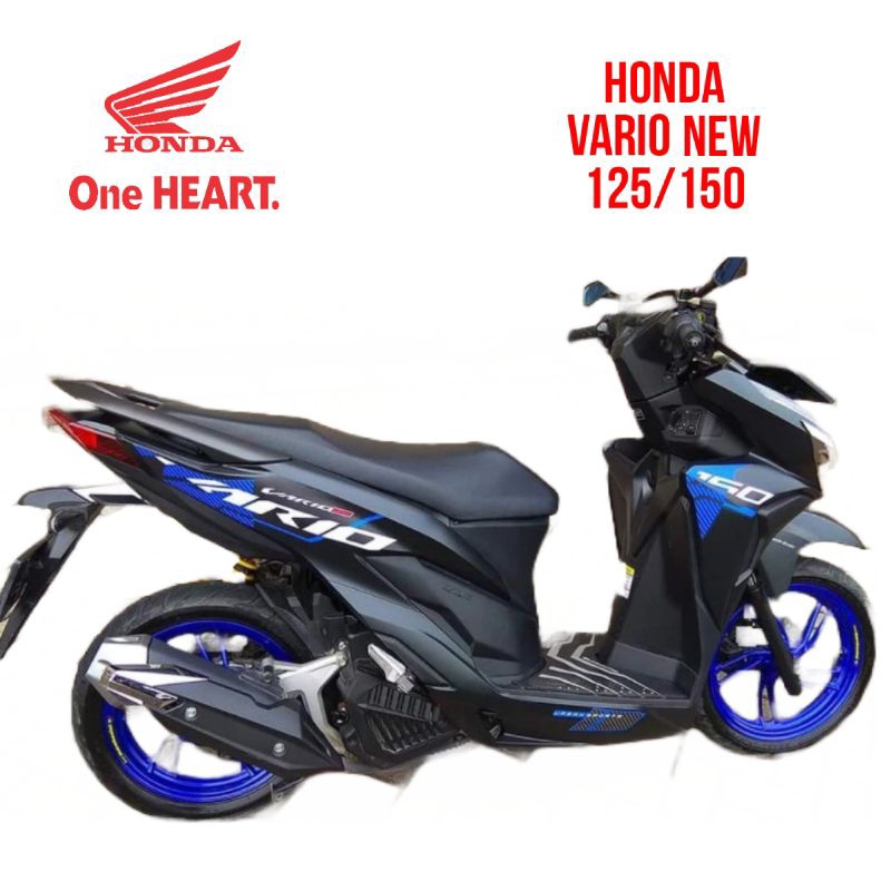 Striping transparan vario Malaysia 150/125 new