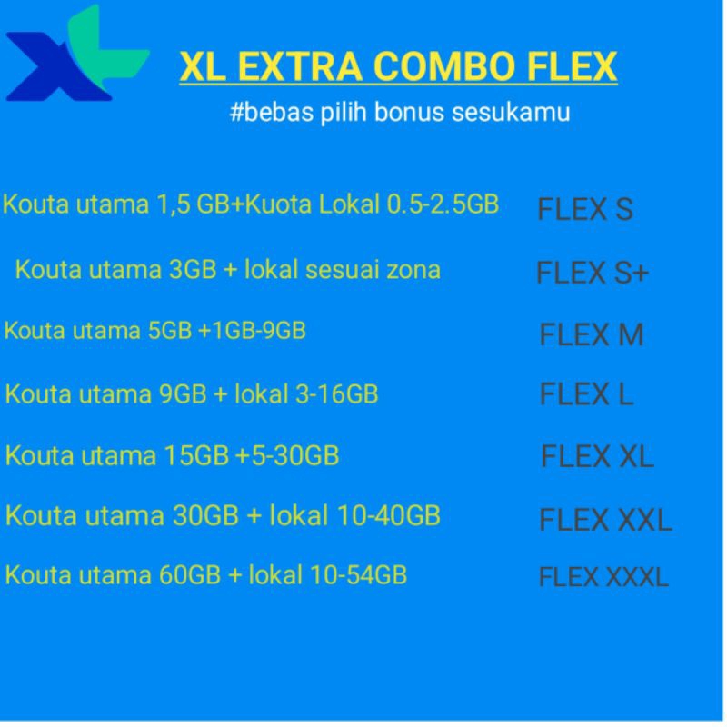 XL EXTRA COMBO FLEX