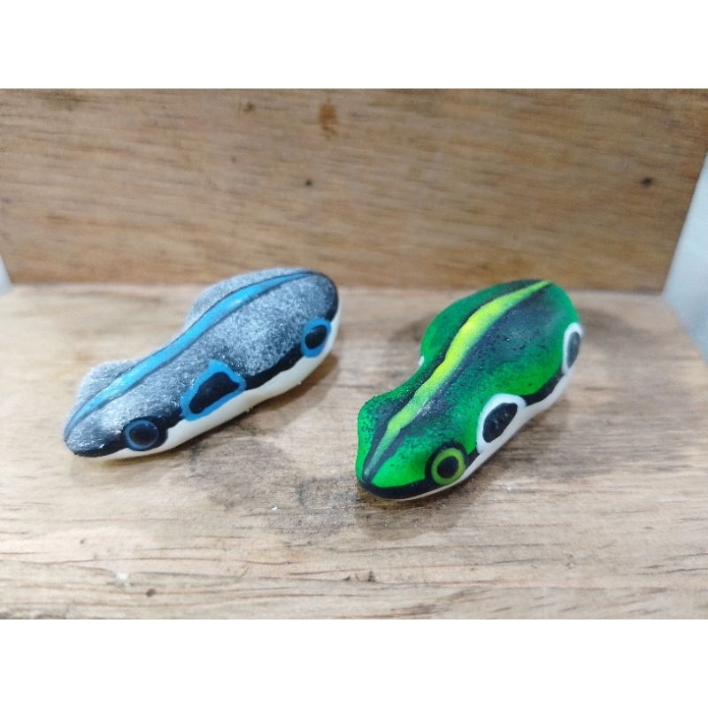 Kulit Soft Frog TOMPEL 4cm /cangkang soft frog