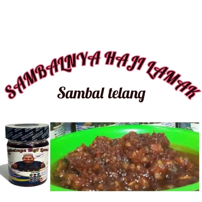 

sambal ikan telang haji lamak