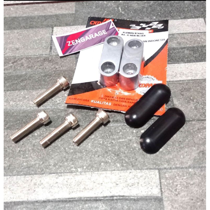 RISER KLEMAN STANG YAMAHA RX KING OLD NEW VIXION SCORPIO