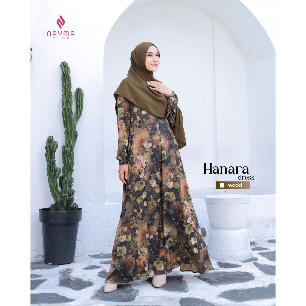 GAMIS ONLY.Dress Hanara - Fania Hijab (READY STOK)
