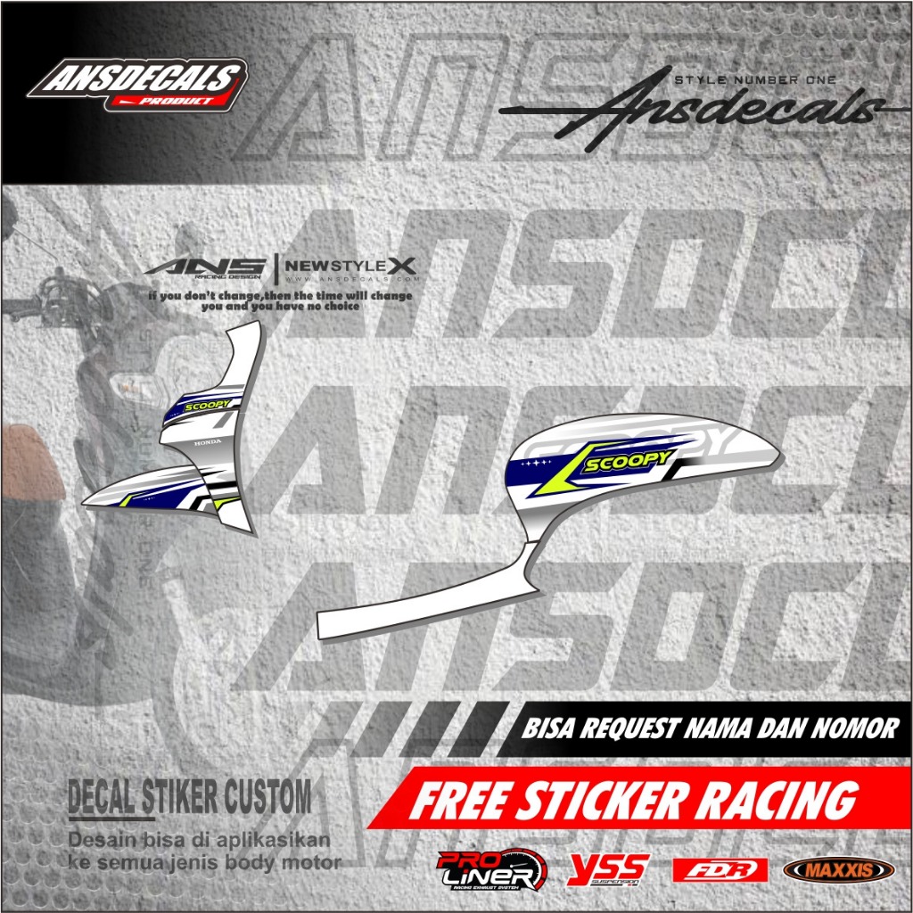 Striping scoopy new 2023