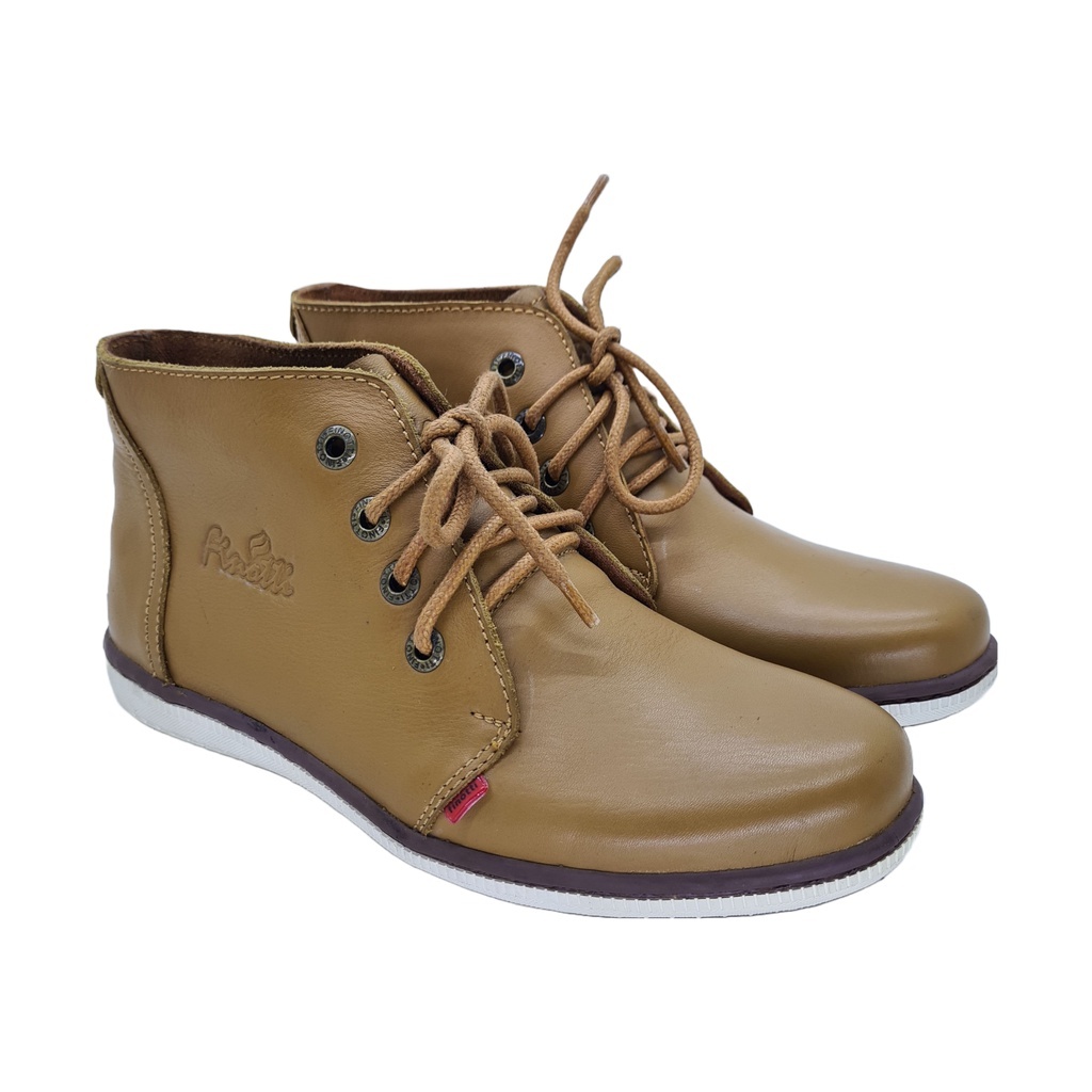 FINOTTI PR 03 - Sepatu Fashion Pria Kulit Premium / Sepatu Boot Sneaker Laki Laki Trendy Modis