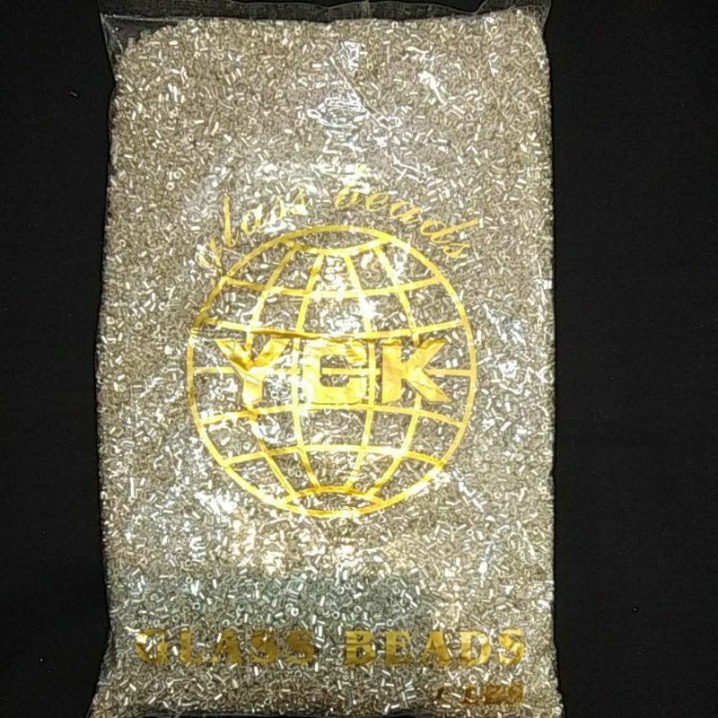 payet batang bambu silver dan gold 11/0 YCK 1pon / 450gram