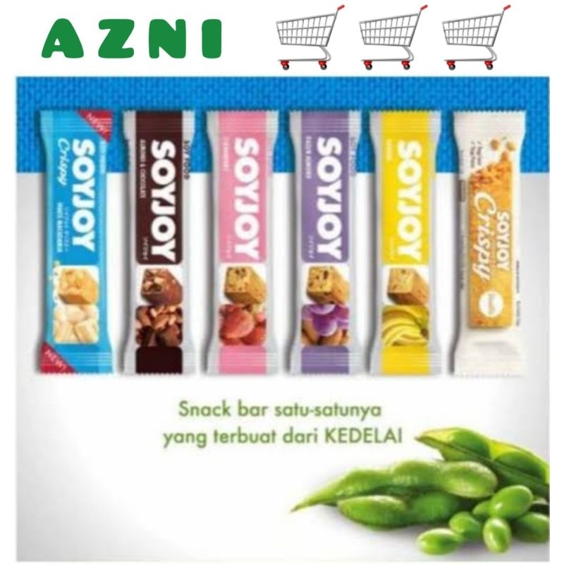 

SOYJOY Snackbar 30 gr - Coklat/ Keju/ Moca/ Strawberry/ All Varian