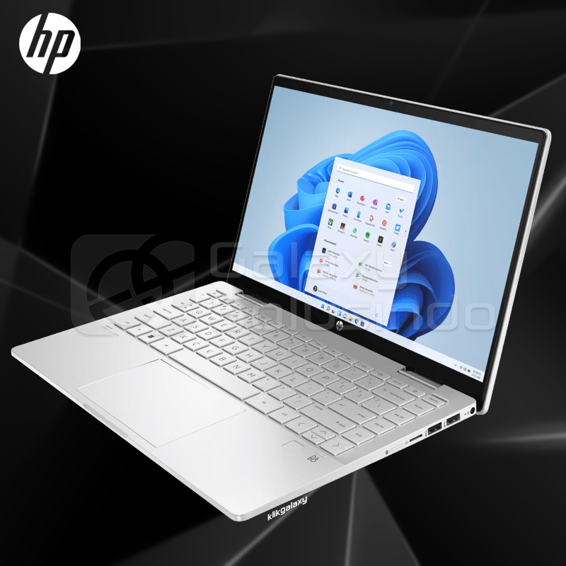 HP PAVILION X360 14-EK1006TU - Core i7-1355U 512GB SSD 16GB RAM FHD Touch - Silver Notebook