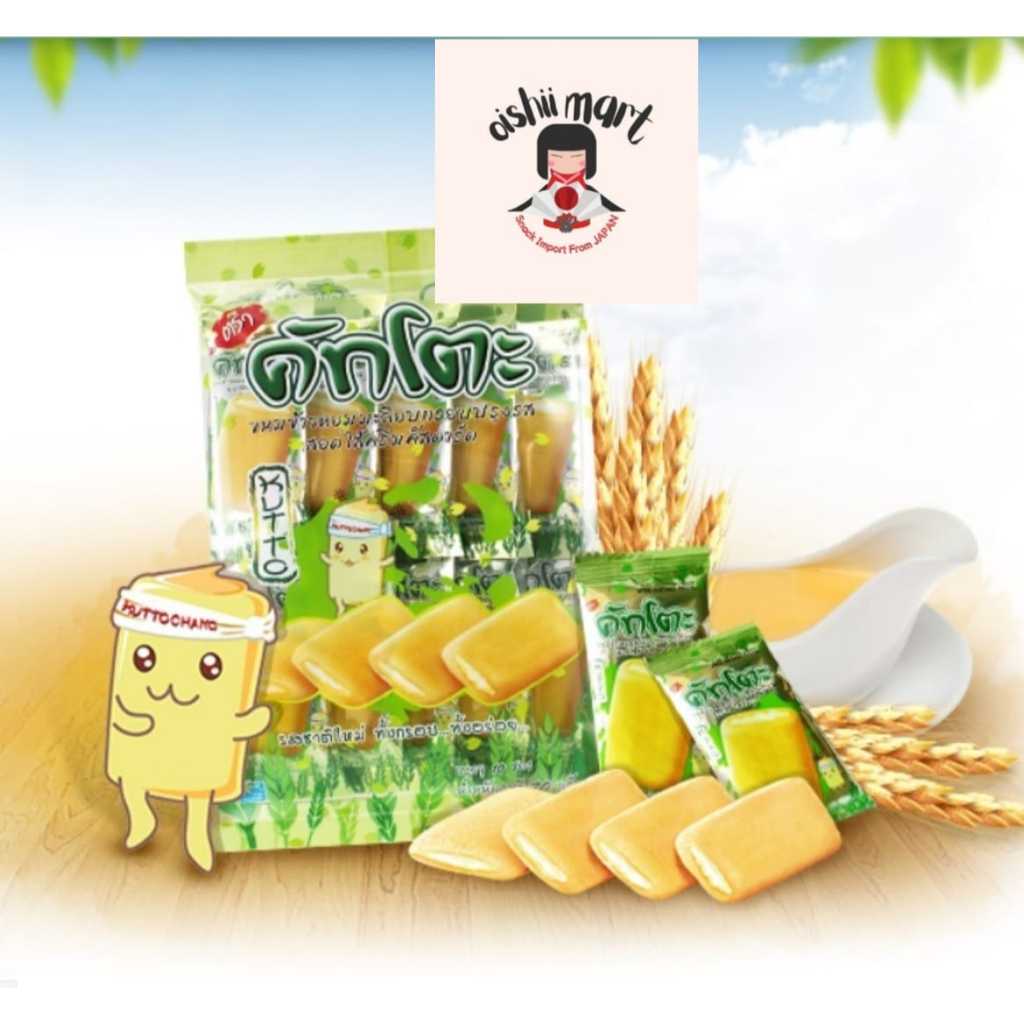 Euro Kutto Rice Crackers / snack thai / camilan thai / snack import / snack / makanan thai / snack t