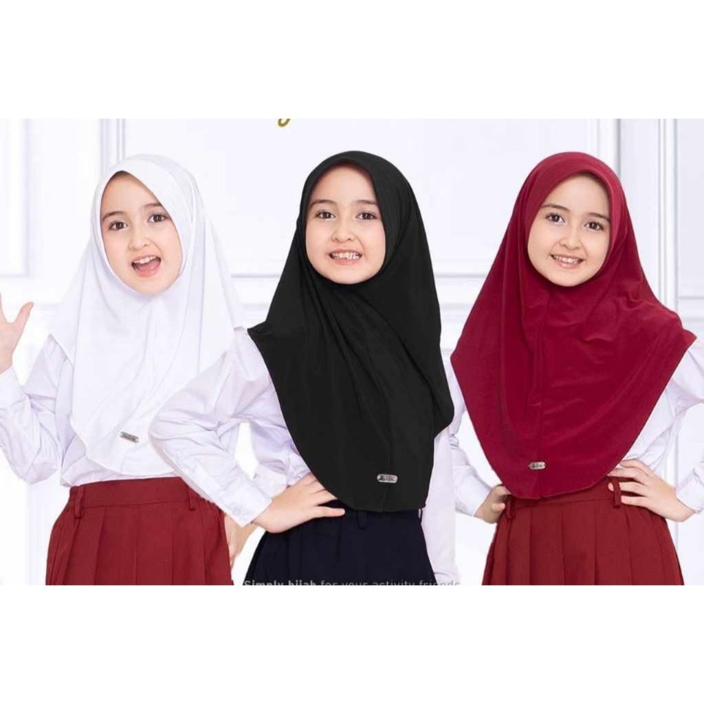 HIJAB ANAK HIJAB SPORT ANAK HIJAB SEKOLAH HIJAB DAILY