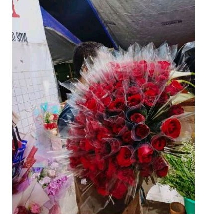 BUNGA MAWAR ASLI SATUAN