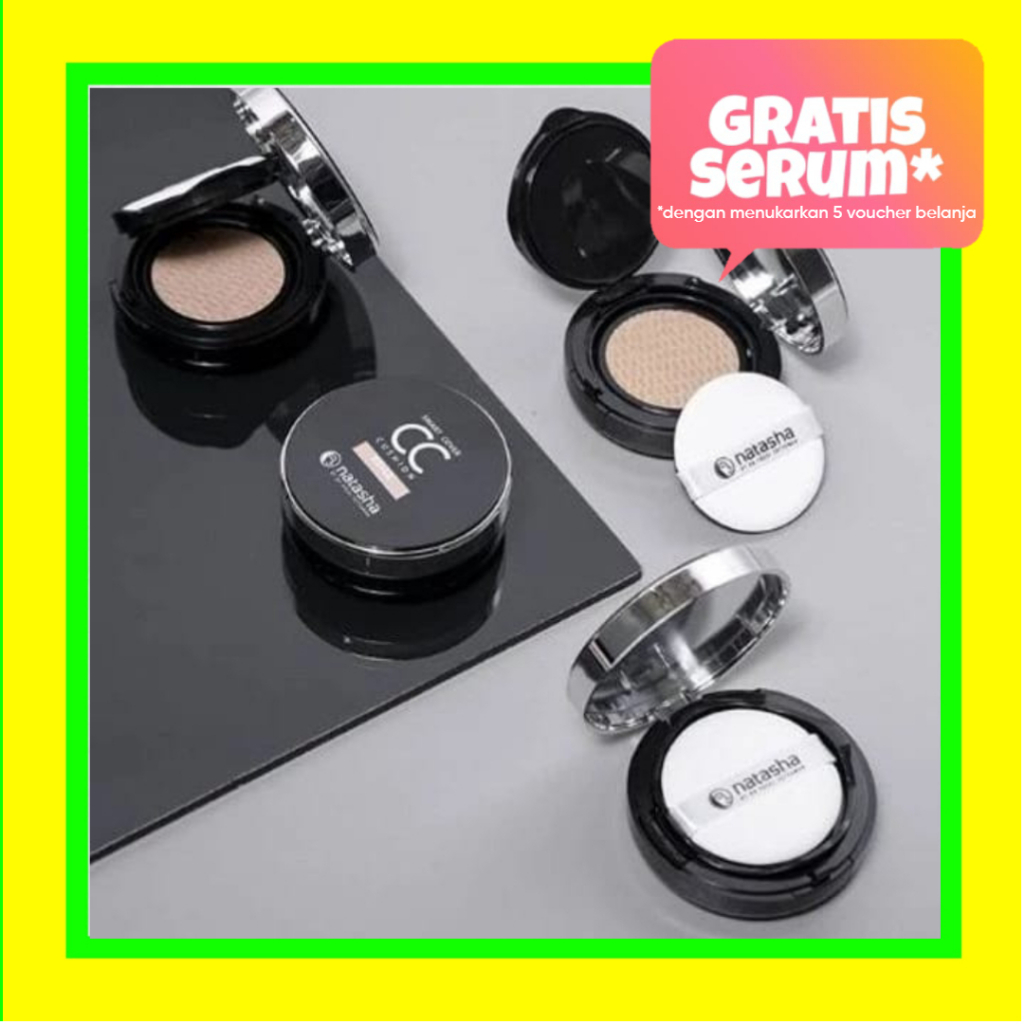 Natasha Skincare Smart Cover CC Cushion 15 gram by dr Fredi Setyawan Original