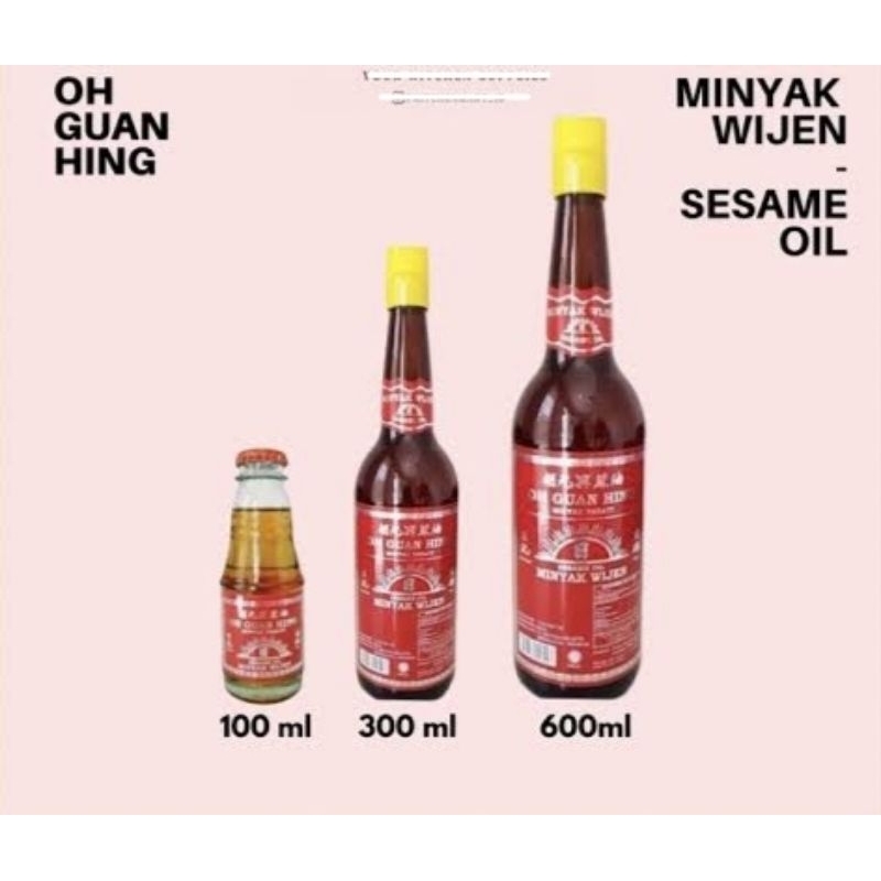 

Minyak Wijen Oh Guan Hing halal 100ml 300ml 600ml