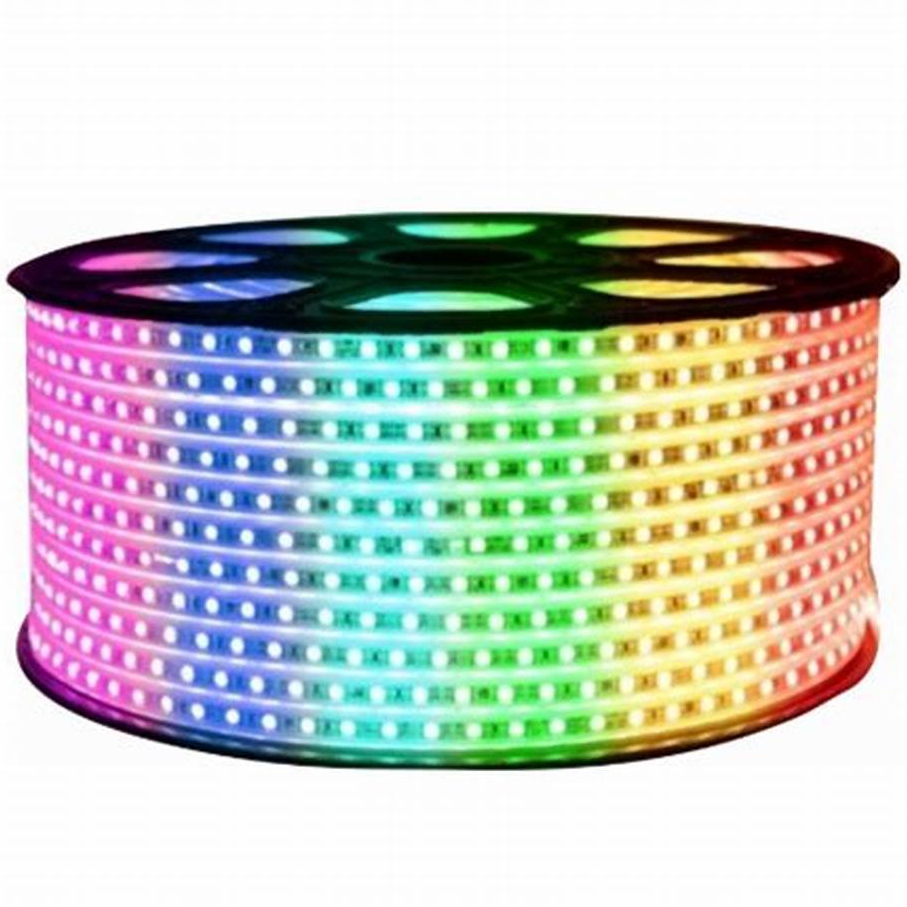LED Strip SMD 5050 100meter RGB 220V / Lampu Warna-Warni