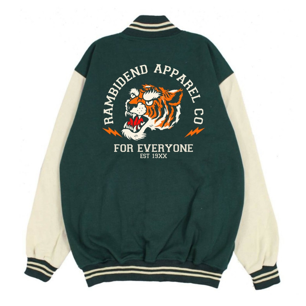 Rambidend - Varsity Baseball University Distro Tiger Premium Quality - Unisex