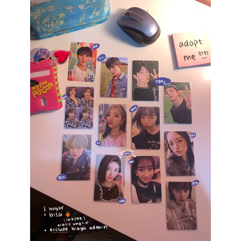 PC TAEKOOK BTS SEVENTEEN SUNOO DILAN WINTER NUNMUL LE SSERAFIM NEWJEANS IVE STAYC ITZY