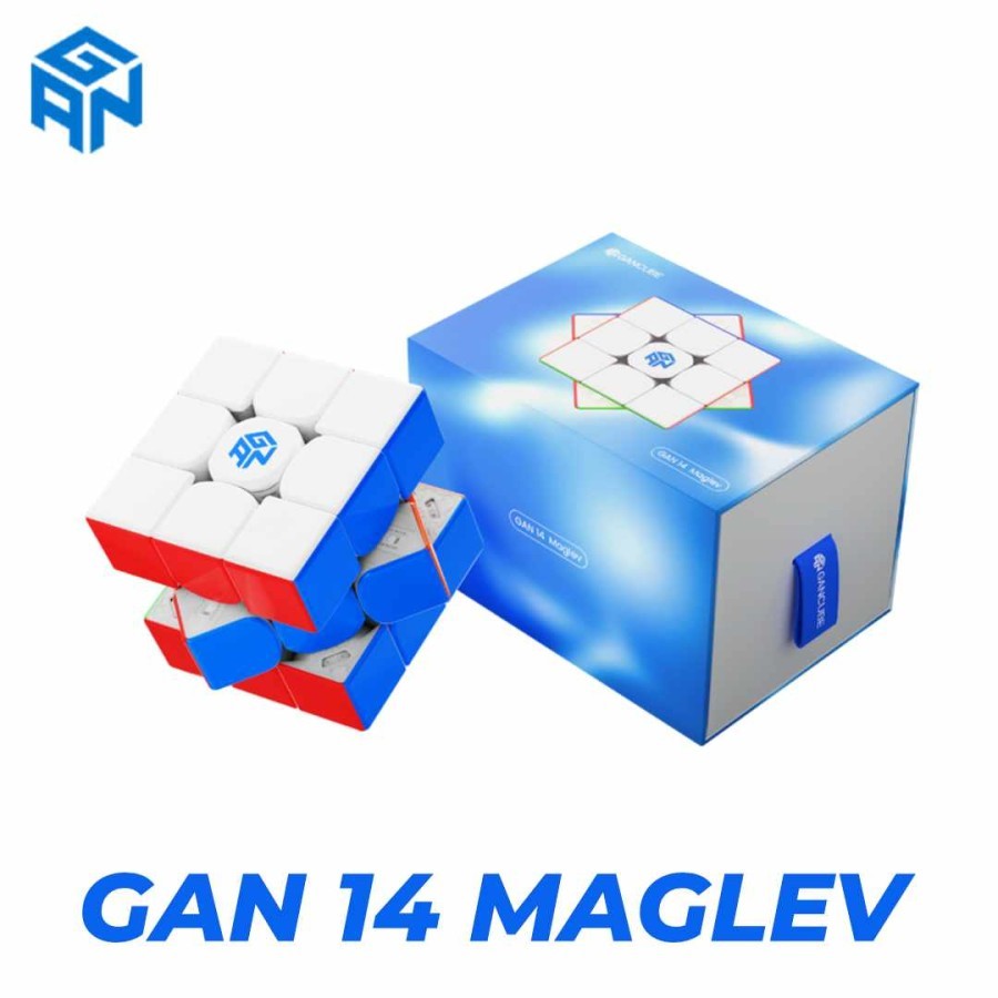 (Frosted/UV) GAN 14 Maglev Rubik 3x3x3 Stickerless Magnetic