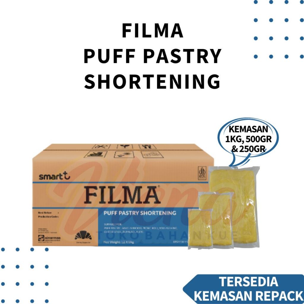 

Filma Puff Pastry / Korsvet / Shortening Pastry REPACK 500gr