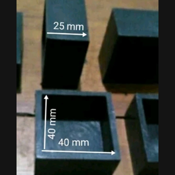 Karet kaki kursi / meja / mesin | hollow / kotak / sarung