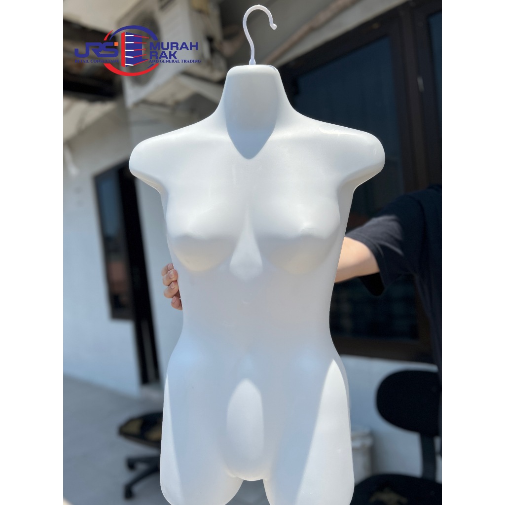 Hanger Body Dinding manekin setengah badan gantung / Hanger body gantung / hanger body cewek / hange