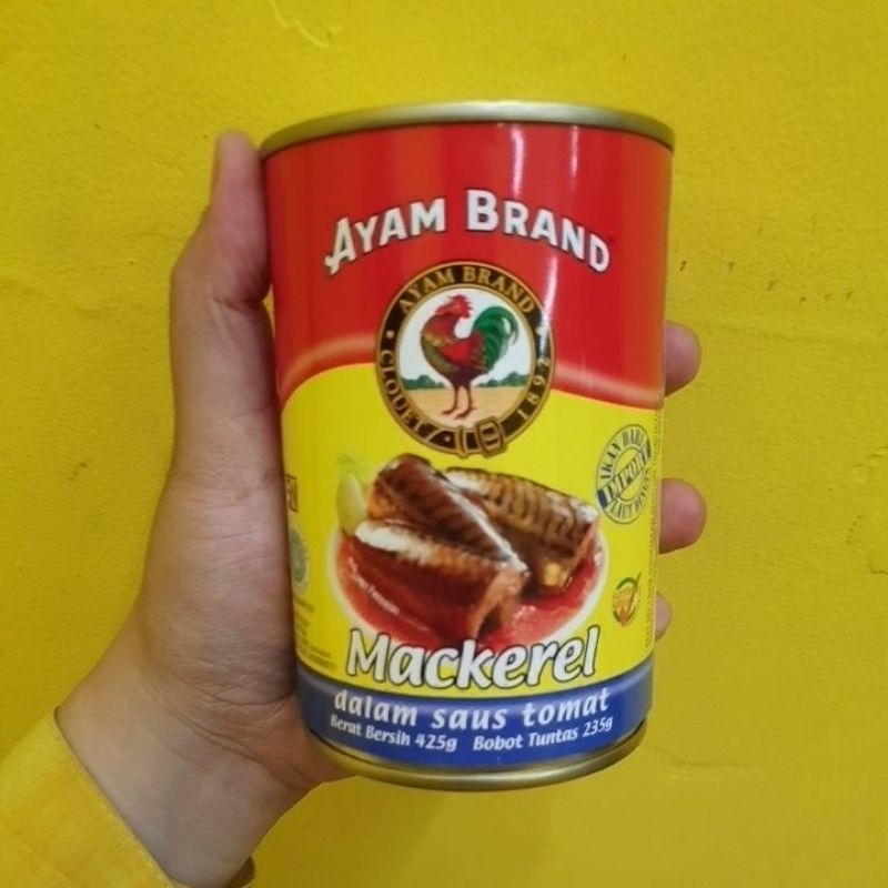 

Ayam brand mackerel dalam saus tomat 425g