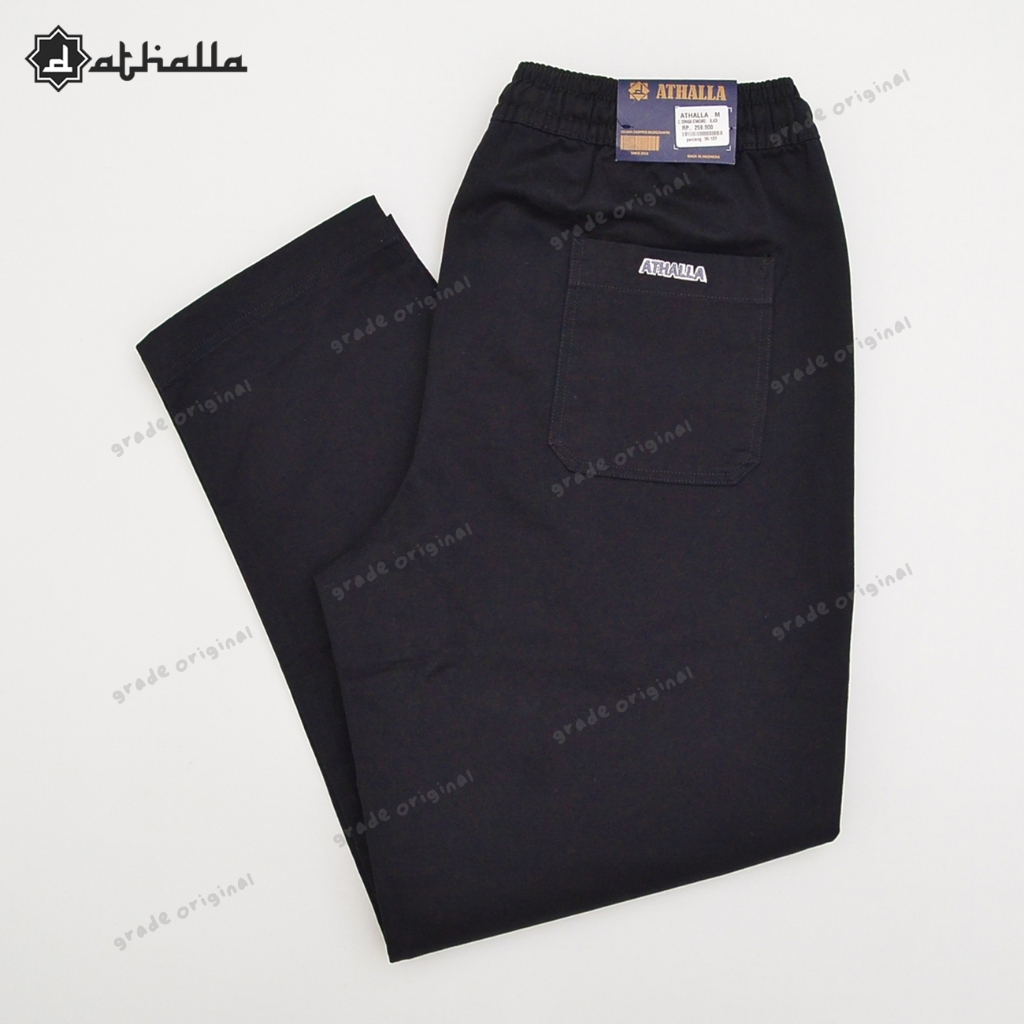 Celana Sirwal Pria Dewasa Jumbo Muslim Sholat Premium Panjang Cingkrang 7/8 Kerja Kantor Santai Pang