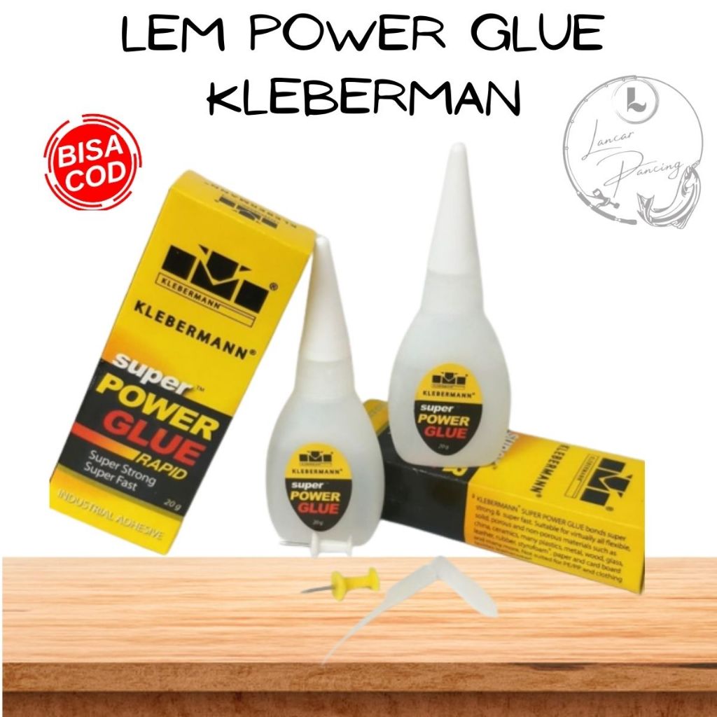 

Power Glue Super Glue Kleberman Lem Super