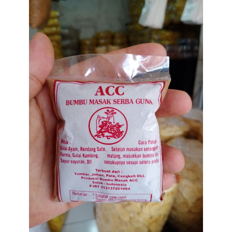 

bumbu acc/bumbu masak acc50grm