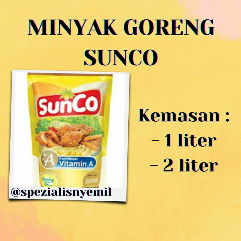 

JATIM- Minyak goreng SUNCO 2lt