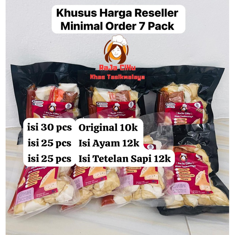 

Raja Cihu Khusus Reseller Minimal Order 7 Pack