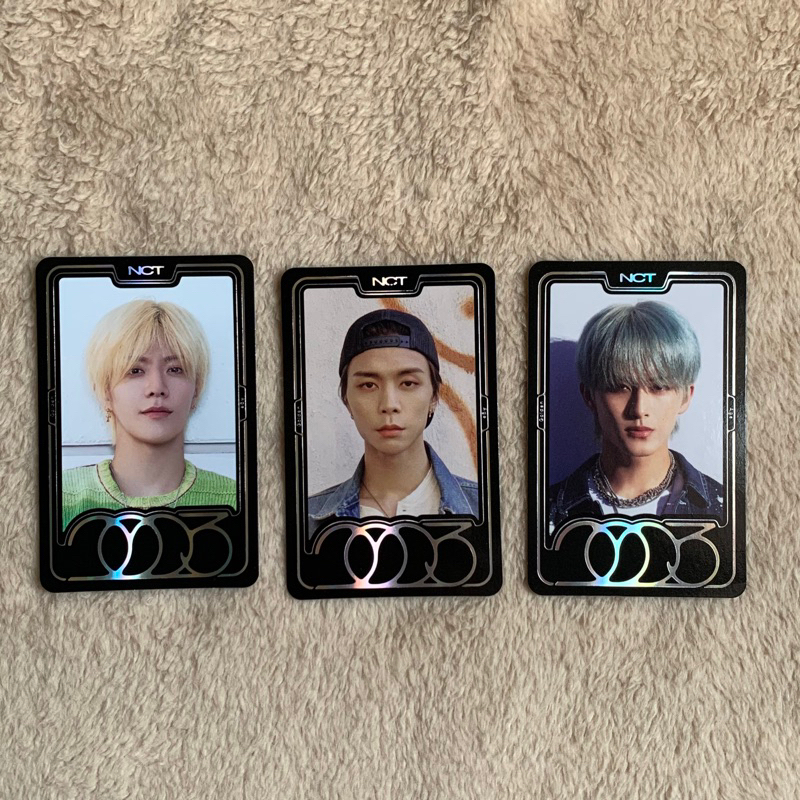 Yearbook Card NCT 2023 Golden Age Yuta Mark Johnny