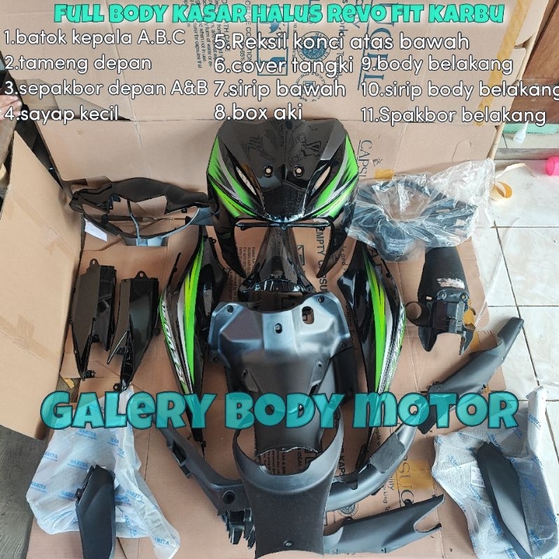 full body kasar dan halus revo fit karbu 2010 2011