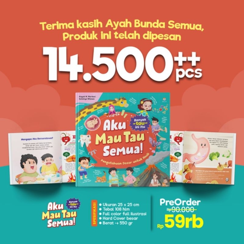 Aku Mau Tau Semua 1  Aku Mau Tau Semua 2 Aku Mau Tau Semua 3 aku mau tau semua 4 hardcover by Ziyad