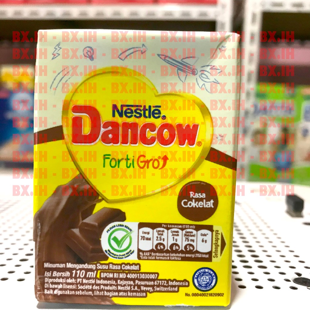 

Nestle Dancow FortiGro Susu UHT Cokelat 110ml - Expired Date 100% Aman