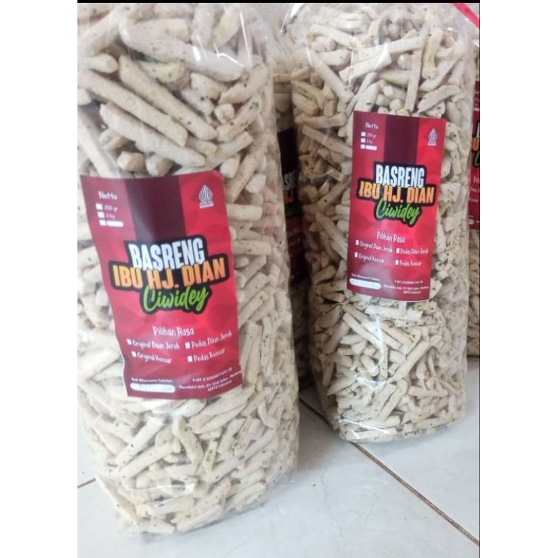 

BEST SELLER - Basreng 500gr - daun jeruk / cikur kencur - Ibu Hj Dian ciwidey