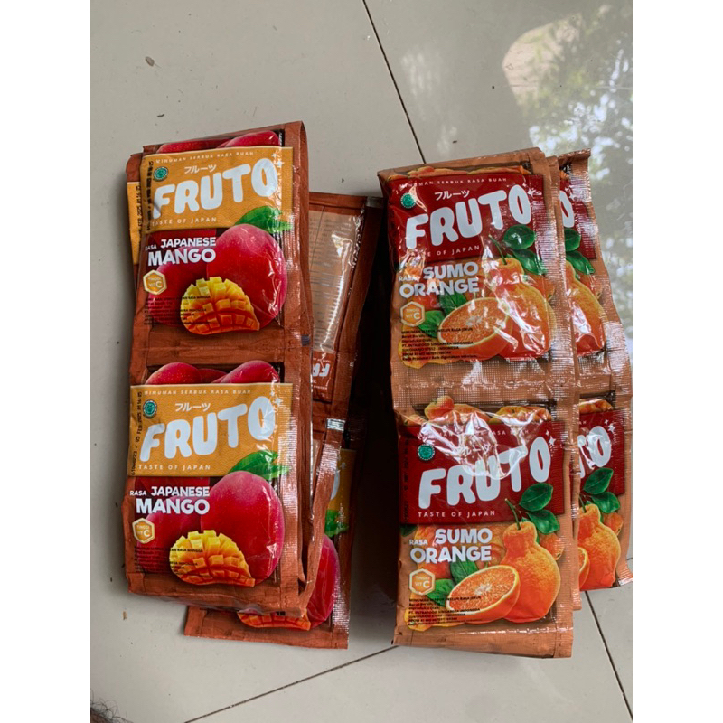 

FRUTO MINUMAN RASA BUAH JEPANG PREMIUM 1rtg 12pcs