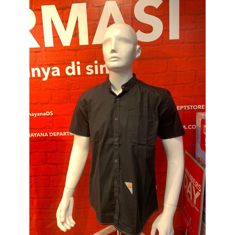 KEMEJA POLOS EMBA JEANS MURAH