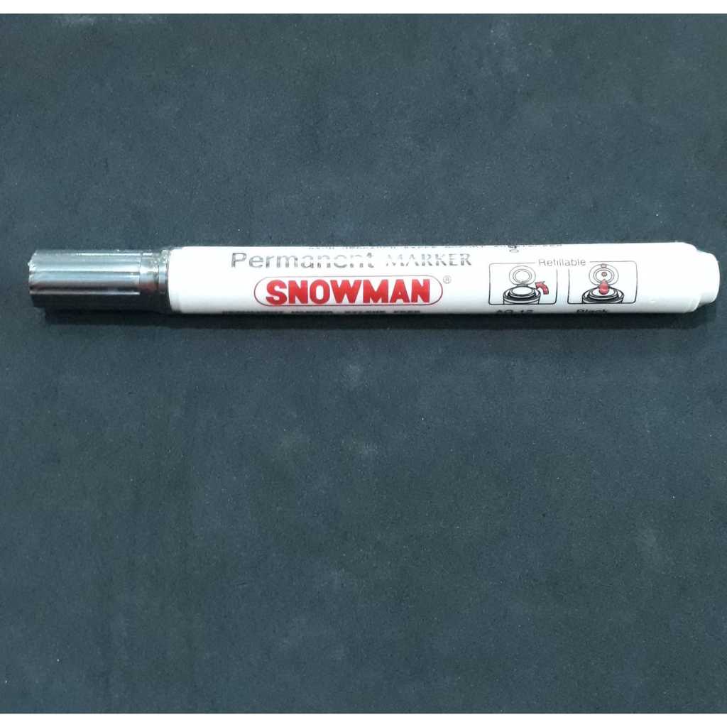 

SPIDOL SNOWMAN HITAM PERMANENT MARKER AG-12