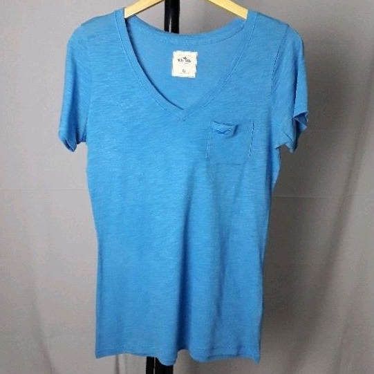 HOLLISTER Kaos Biru