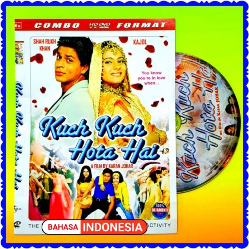 KASET FILM INDIA KUCH KUCH HOTA HAI SHAH RUKH KHAN DUBBING BAHASA INDONESIA-FILM INDIA BOLLYWOOD TER